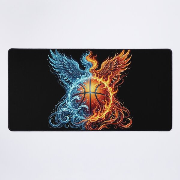 Item preview, Basketball Fusion: Fire vs. Water Art designed and sold by nadia1404.