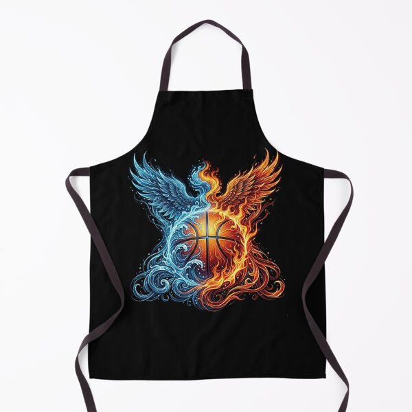 Item preview, Basketball Fusion: Fire vs. Water Art designed and sold by nadia1404.