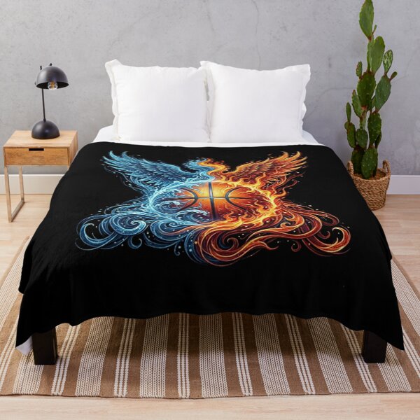 Item preview, Basketball Fusion: Fire vs. Water Art designed and sold by nadia1404.