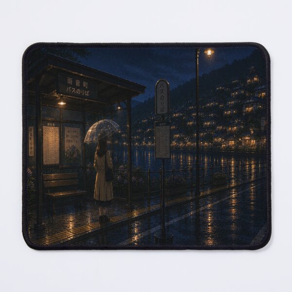 Item preview, Rain Sound Bus Stop designed and sold by Clovermere.