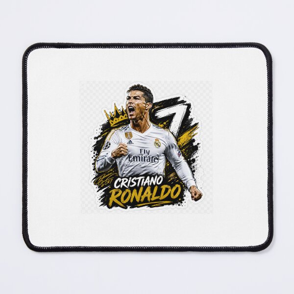 Item preview, Cristiano Ronaldo Celebration Football Sticker designed and sold by fifaproctions.