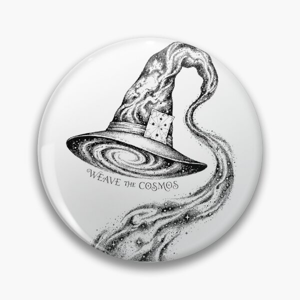 Item preview, Astral Weaver's Cap - Wizard Hat designed and sold by bapupa.