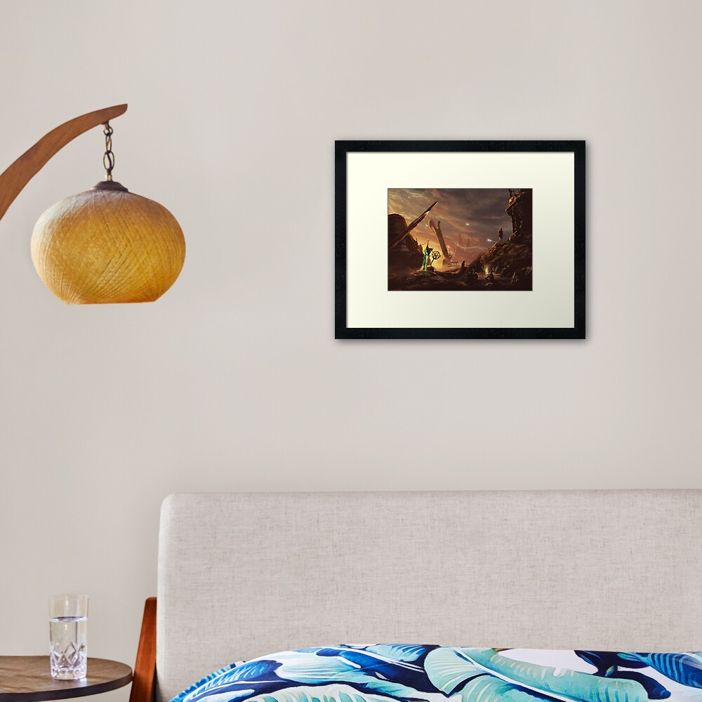 Item preview, Framed Art Print designed and sold by orioto.