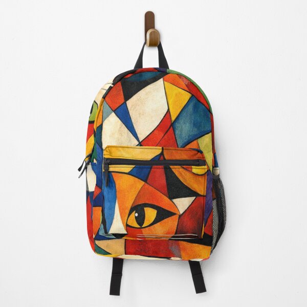 Item preview, Geometric cats in a burst of color designed and sold by Sigtrix.