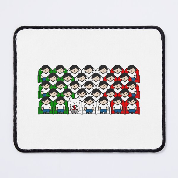 Item preview, Polar bear watching volleyball match designed and sold by BBear Adventure.