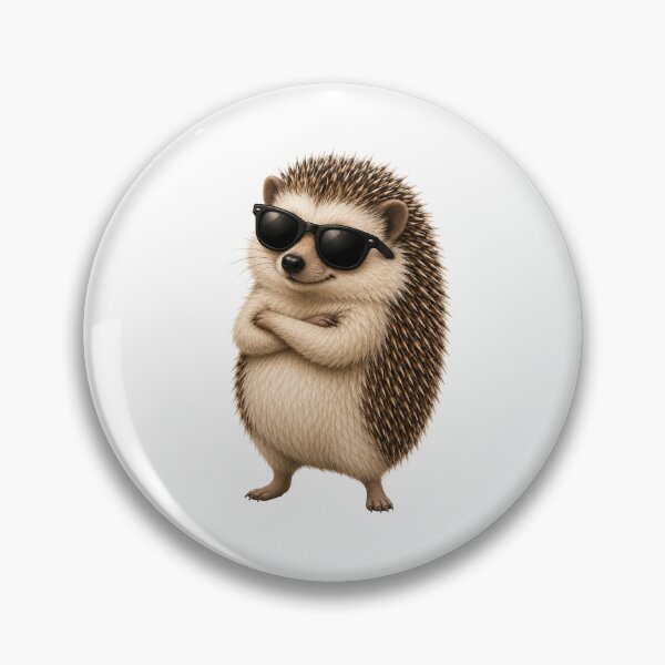 Item preview, Cool Hedgehog with Sunglasses Cute Animal designed and sold by Seculinator.