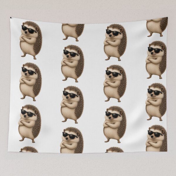 Item preview, Cool Hedgehog with Sunglasses Cute Animal designed and sold by Seculinator.