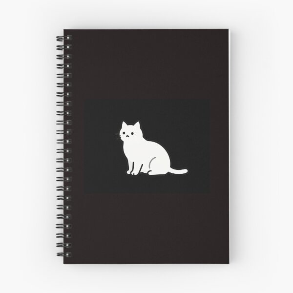 Item preview, Single‑line cat  Black & white  Minimalist, nature‑soft aesthetic  Cute, simple, elegant designed and sold by wallartofmio.