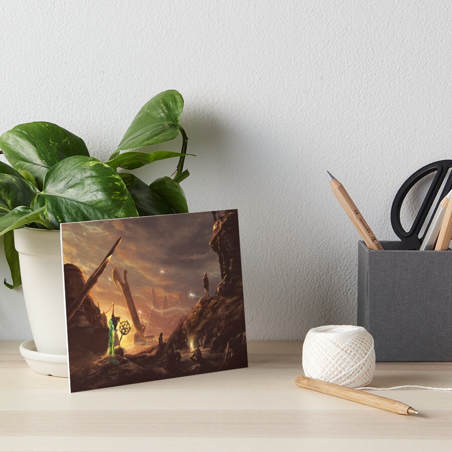 Item preview, Art Board Print designed and sold by orioto.