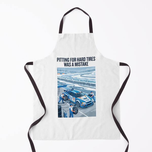 Item preview, Hard Tires Mistake - Sim Racing Humor designed and sold by GarageGraphics.