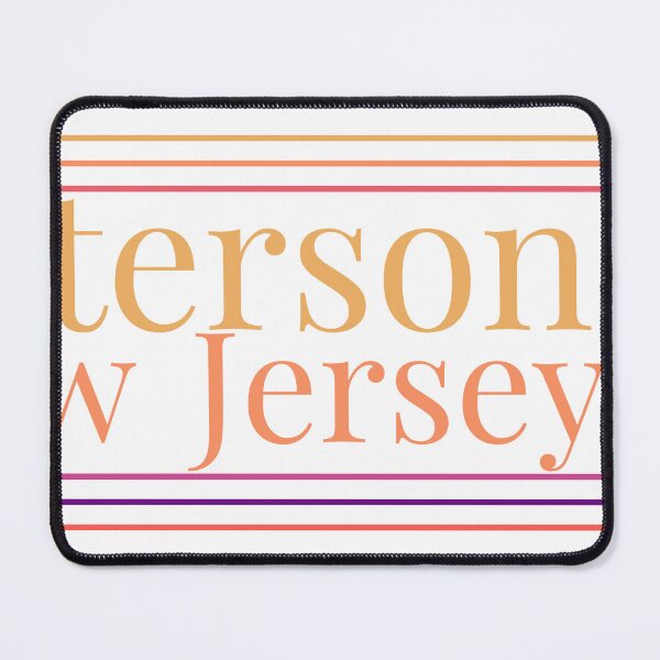 Item preview, Paterson New Jersey City Marked On State Map designed and sold by TheIconSmith.