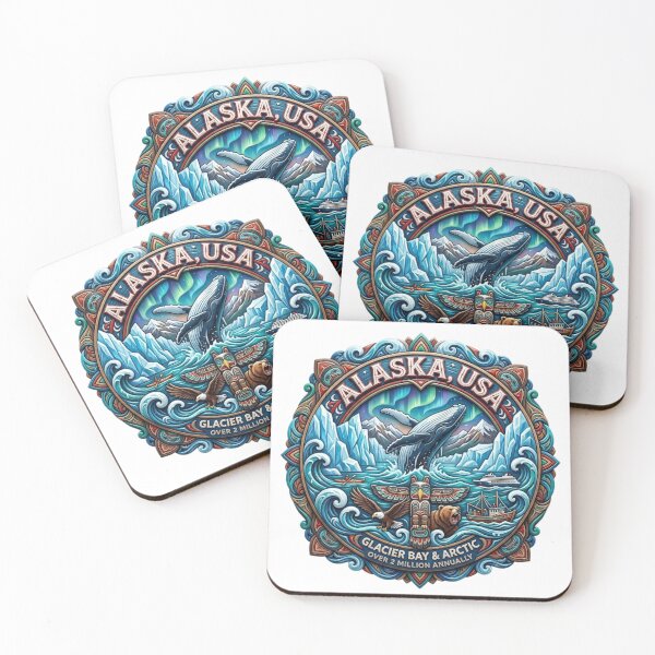Item preview, GLACIER BAY & ARCTIC ALASKA USA designed and sold by likbatonboot.