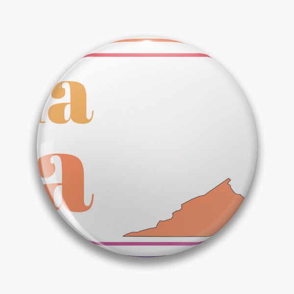 Item preview, Alexandria Virginia City Marked On State Map designed and sold by TheIconSmith.