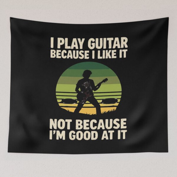 Item preview, I play guitar because I like it not because I'm good at it funny music designed and sold by zuczekgti.
