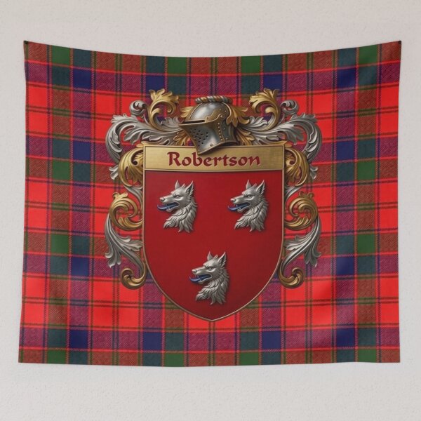 Item preview, Robertson Shield 3D and Modern tartan designed and sold by Kirrindy Designs.