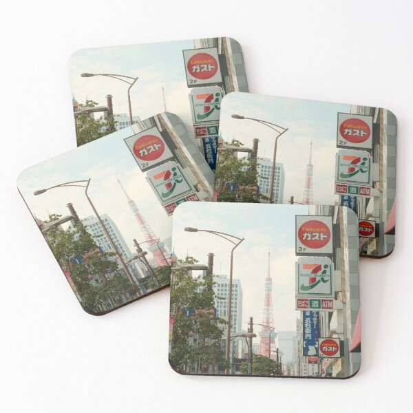 Item preview, Tokyo tower with convenience store designed and sold by WadaWizard.