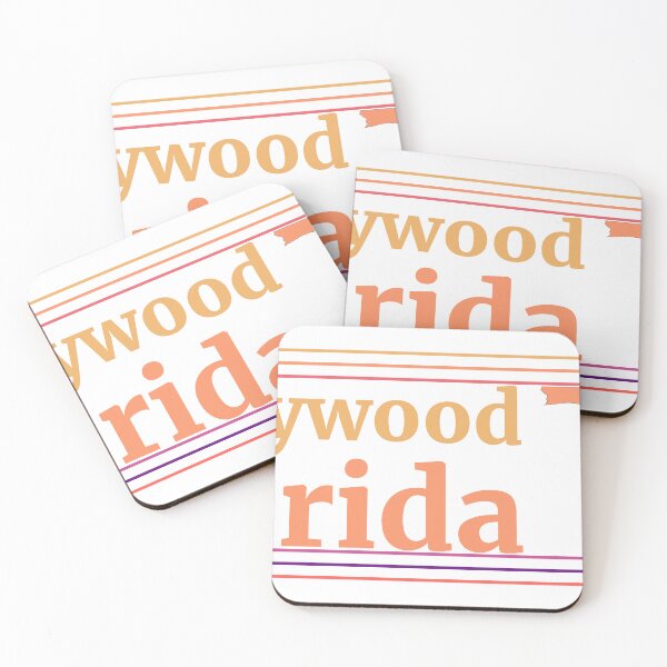 Item preview, Hollywood Florida City Marked On State Map designed and sold by TheIconSmith.