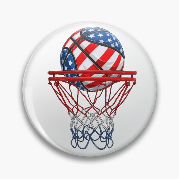 Item preview, Basketball American Patriotic 4th Of July USA Flag Independence Day Sports designed and sold by Thread&Fable.