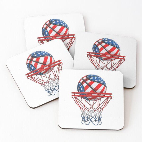 Item preview, Basketball American Patriotic 4th Of July USA Flag Independence Day Sports designed and sold by Thread&Fable.