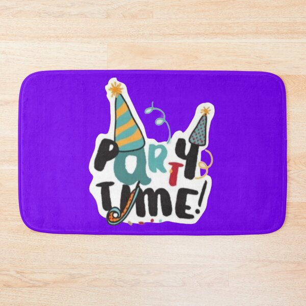 Item preview, Colorful Party Time - Fun Birthday and Celebration Sticker designed and sold by Scro-Ciob-Shop.