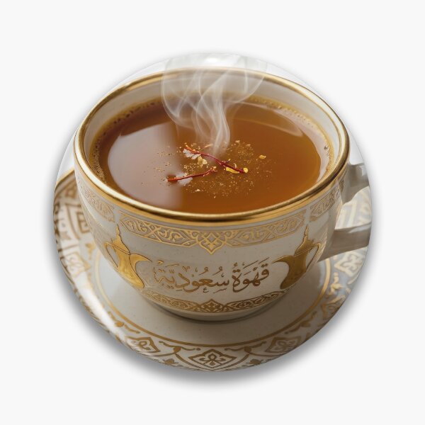 Item preview, Traditional Arabic Coffee Cup with Realistic Steam on White designed and sold by BrewChef.
