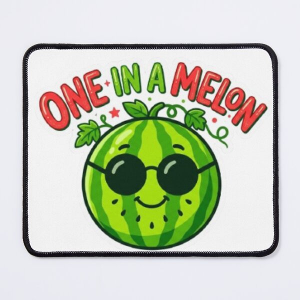 Item preview, One in a Melon Cool Watermelon Sunglasses – Funny Fruit Pun Summer Art | Watermelon Lover Gift designed and sold by irfanshikh.