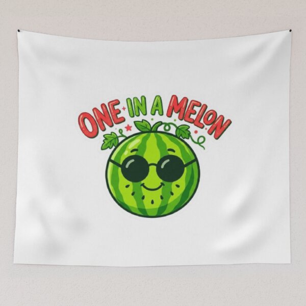 Item preview, One in a Melon Cool Watermelon Sunglasses – Funny Fruit Pun Summer Art | Watermelon Lover Gift designed and sold by irfanshikh.
