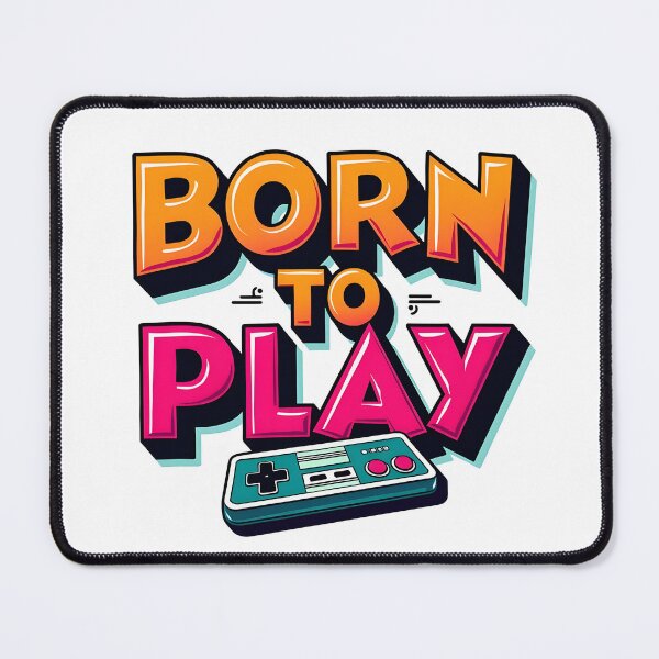Item preview, Born to Play Soccer Funny Football Lover Gift T-Shirt designed and sold by MilaPrintify.
