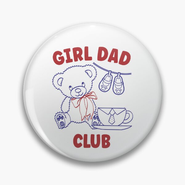 Item preview, Girl Dad Club designed and sold by ladycerebellum.
