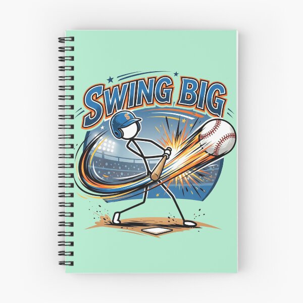 Item preview, Swing Big – Stickman Baseball Power Swing designed and sold by Chroma Dreams .