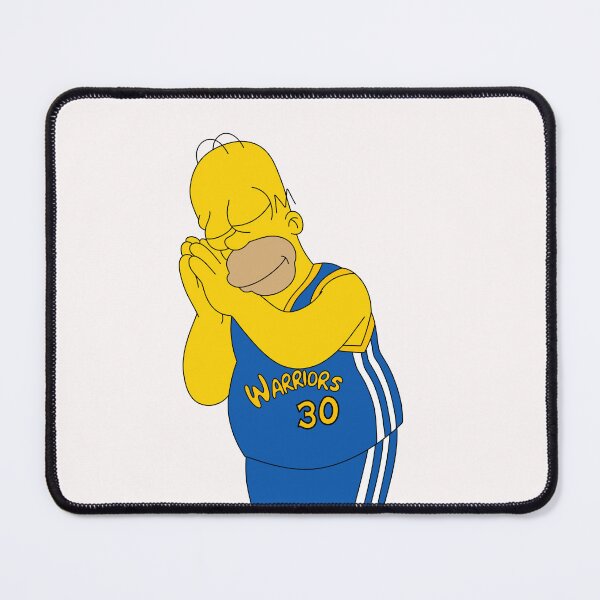 Item preview, Homer Simpson performing the Steph Curry Night Night celebration 2 designed and sold by ZERO-MIND.