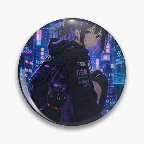 Item preview, Koshin & Kuroneko -Japanese Anime- designed and sold by KOSHIN-NO-KAZE.