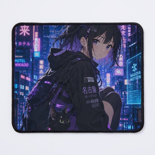 Item preview, Koshin & Kuroneko -Japanese Anime- designed and sold by KOSHIN-NO-KAZE.