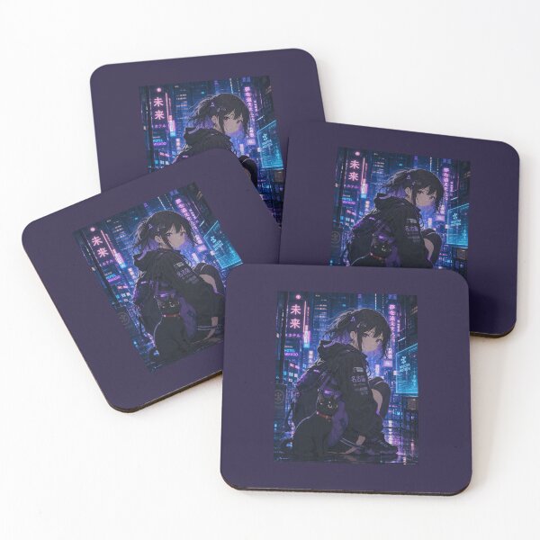 Item preview, Koshin & Kuroneko -Japanese Anime- designed and sold by KOSHIN-NO-KAZE.