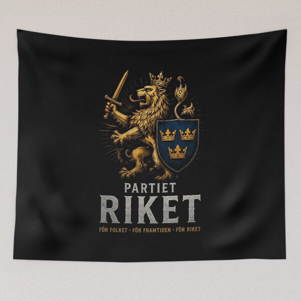 Item preview, Riket vapensköld designed and sold by PartietRiket.