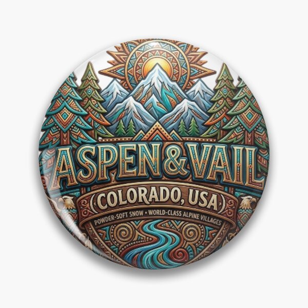 Item preview, ASPEN & VAIL COLORADO USA designed and sold by likbatonboot.
