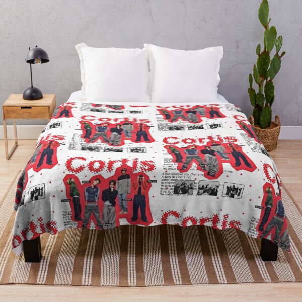 Item preview, CORTIS Members Red Star Grunge Poster Art designed and sold by moamaxshop.