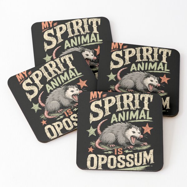 Item preview, My Spirit Animal Is Opossum Wildlife Lover designed and sold by HumansStuck12.