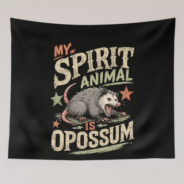 Item preview, My Spirit Animal Is Opossum Wildlife Lover designed and sold by HumansStuck12.