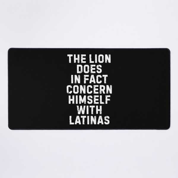 Item preview, Funny Lion Quote Latina Humor meme gift designed and sold by Amzkao.