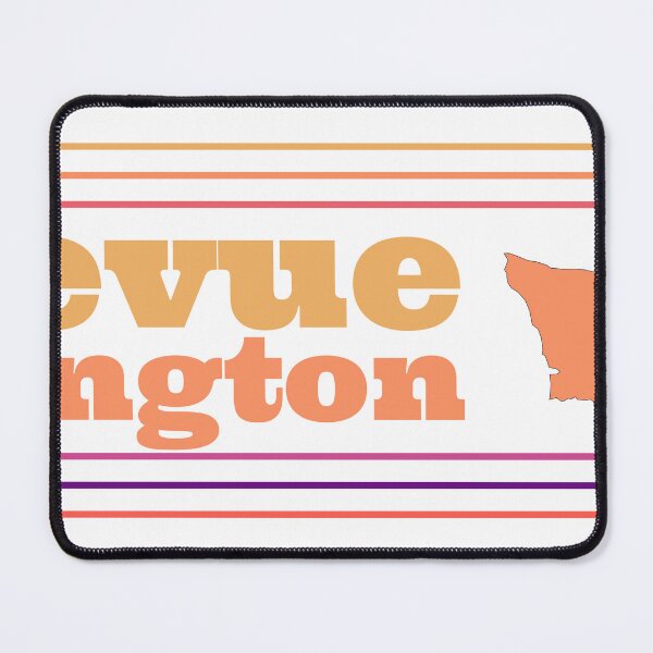 Item preview, Bellevue Washington City Marked On State Map designed and sold by TheIconSmith.