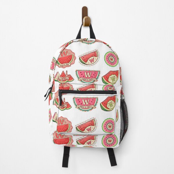 Item preview, Retro Watermelon Sticker Pack Summer Vibe Vintage Fruit Badge Design designed and sold by irfanshikh.