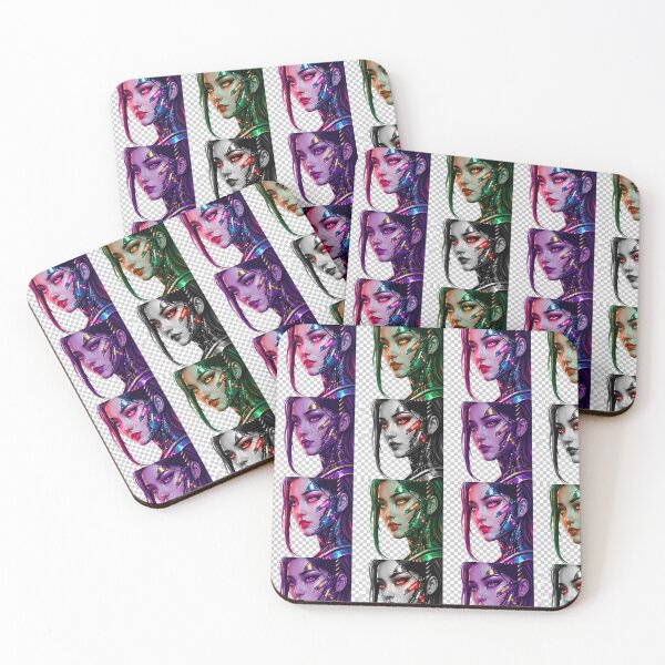 Item preview, Neon Neural Goddesses: The Cybernetic Collection designed and sold by Neo Tokio.