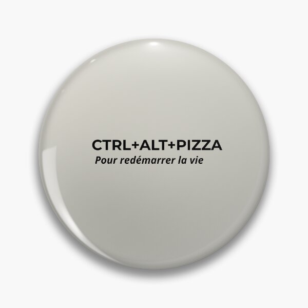 Item preview, CTRL + ALT + PIZZA – Tech and Everyday Humor designed and sold by JbrauShop.