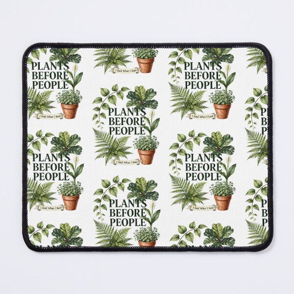 Item preview, PLANTS BEFORE PEOPLE FUNNY PLANT LOVER T-SHIRT designed and sold by Estte-creative.
