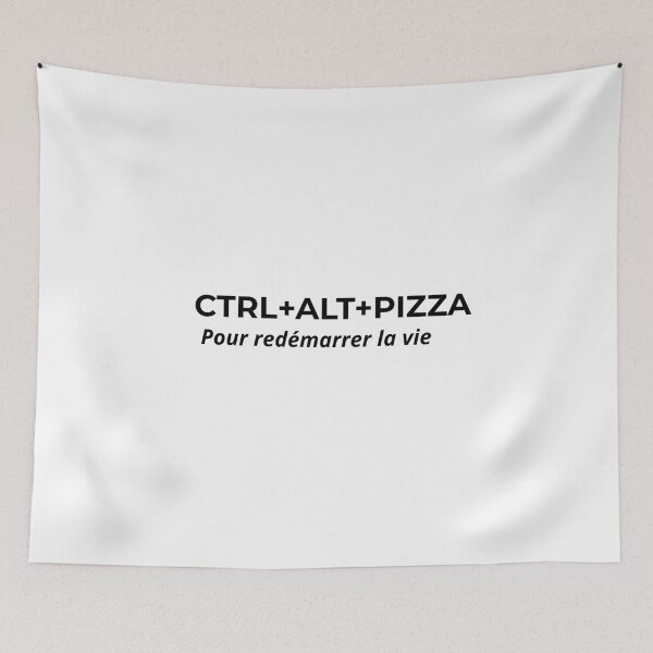 Item preview, CTRL + ALT + PIZZA – Tech and Everyday Humor designed and sold by JbrauShop.