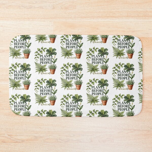 Item preview, PLANTS BEFORE PEOPLE FUNNY PLANT LOVER T-SHIRT designed and sold by Estte-creative.