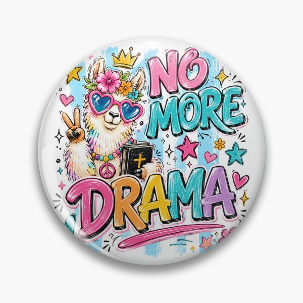 Item preview, No more drama lama designed and sold by Tiny-Love ⭐⭐⭐⭐⭐.