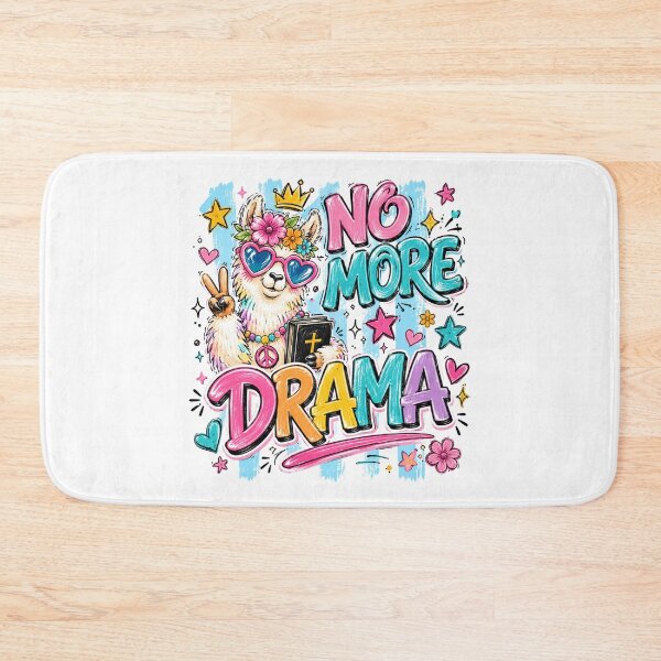 Item preview, No more drama lama designed and sold by Tiny-Love ⭐⭐⭐⭐⭐.