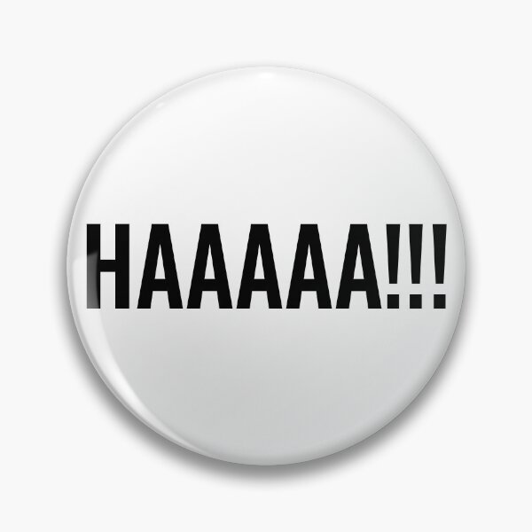 Item preview, HAAAAA!!! Funny Scream Meme Typography Design | Loud Reaction Humor Graphic designed and sold by artworkathome.